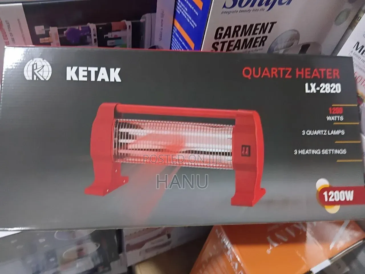 Ketak Heater Quartz Tube