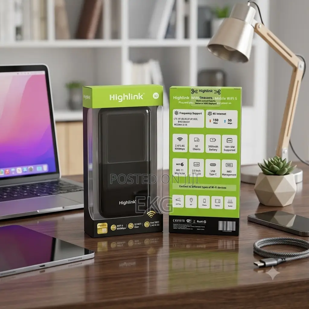 Brand New Highlink Ultra-Fast 5g/4g Portable Wifi Router