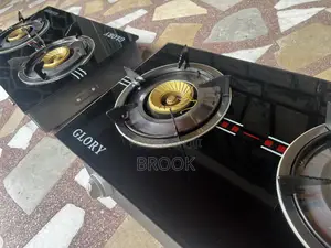Glory 2-Burner Glass Top Gas Stove – Clean Excellent Condition