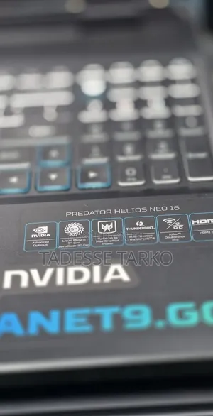 New Laptop Acer Predator Helios Neo 16 16GB Intel Core i7 SSD 512GB