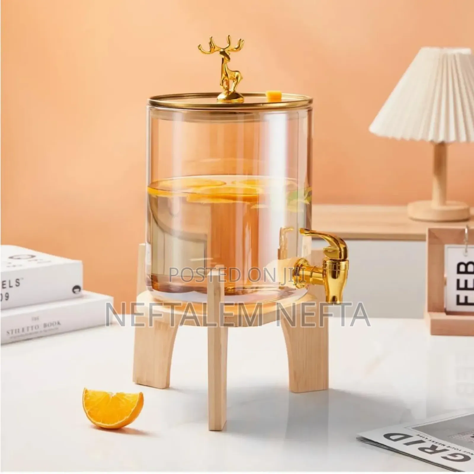 Glass Dispenser Jar