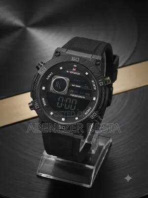 Naviforce Nf9241t Multifunctional Sports Watch, Featuring a Prominent