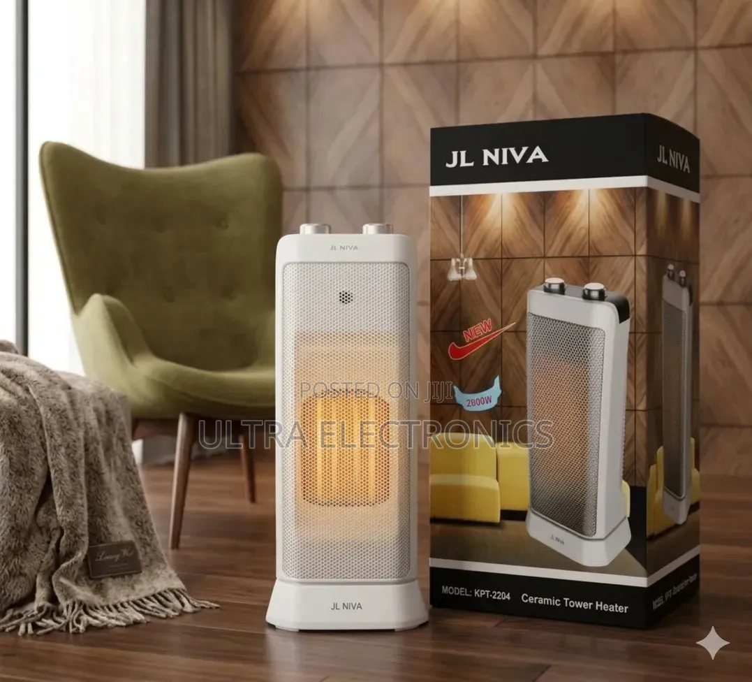 Niva 2000w Tower Heater. Engineered for Fast, Reliable Heating, This