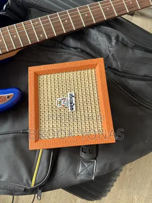 Sqoe Sest230 Electric Guitar and Orange Crush Mini Amp