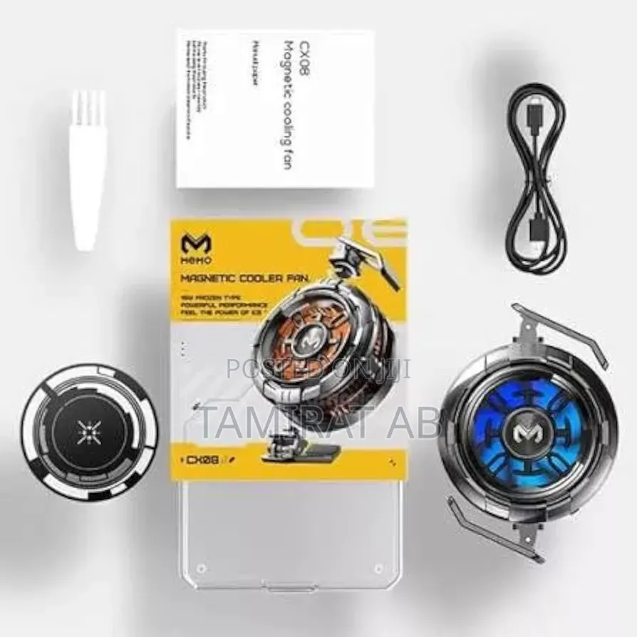 Memo Cx08 15w Frozen Type Magnetic Clip Phone Cooler