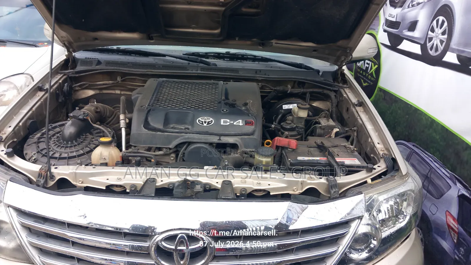 Toyota Fortuner 2011 Beige