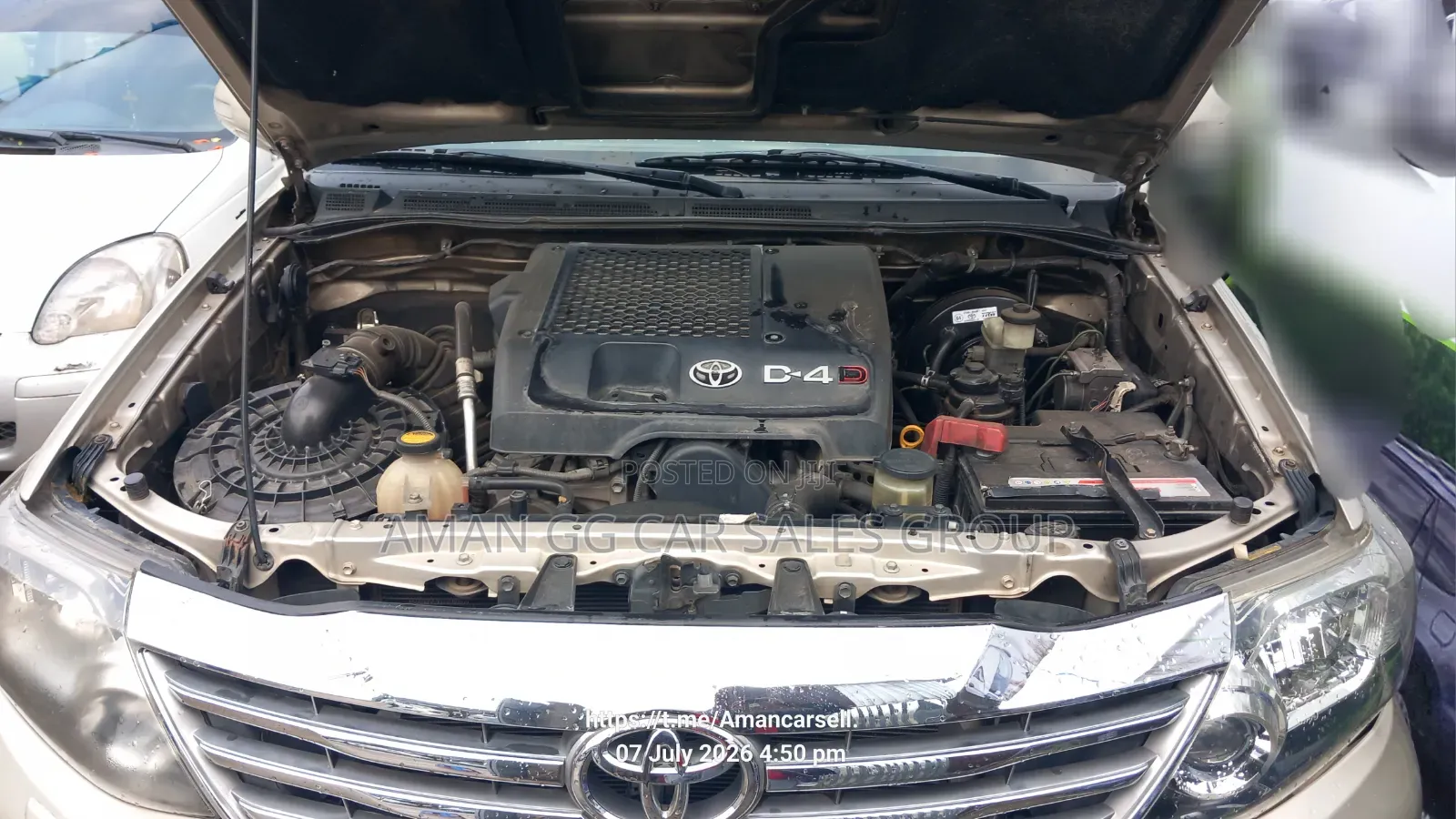 Toyota Fortuner 2011 Beige