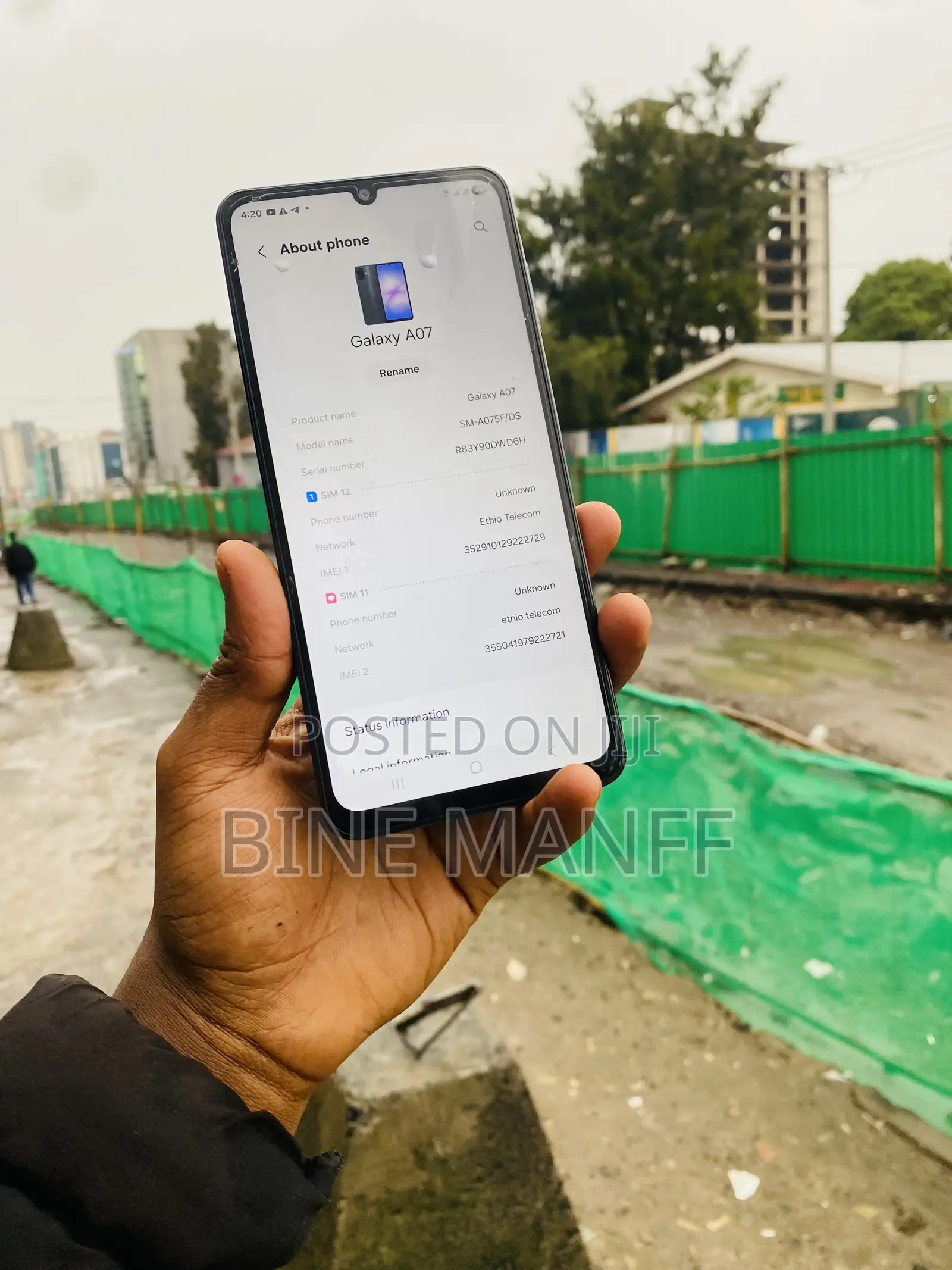 Samsung Galaxy A07 4G 128 GB Blue