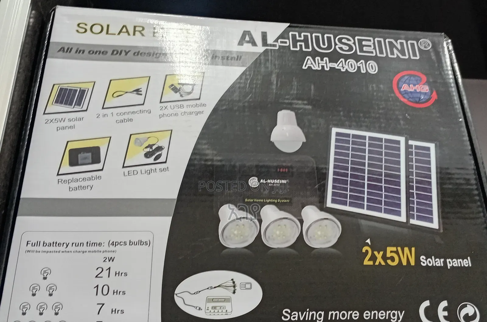 Al Hussain Solar Energy Power Bank Solar Panel 10 W
