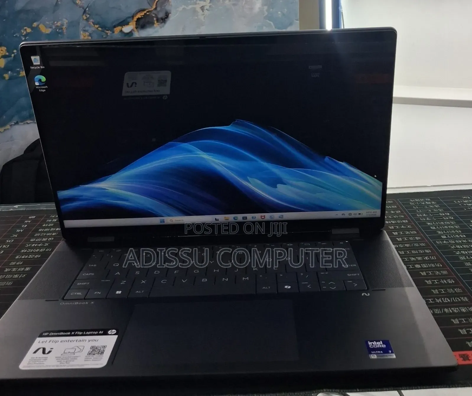 New Laptop HP OmniBook X Flip 14" 16GB Intel Core Ultra 7 SSD 1T