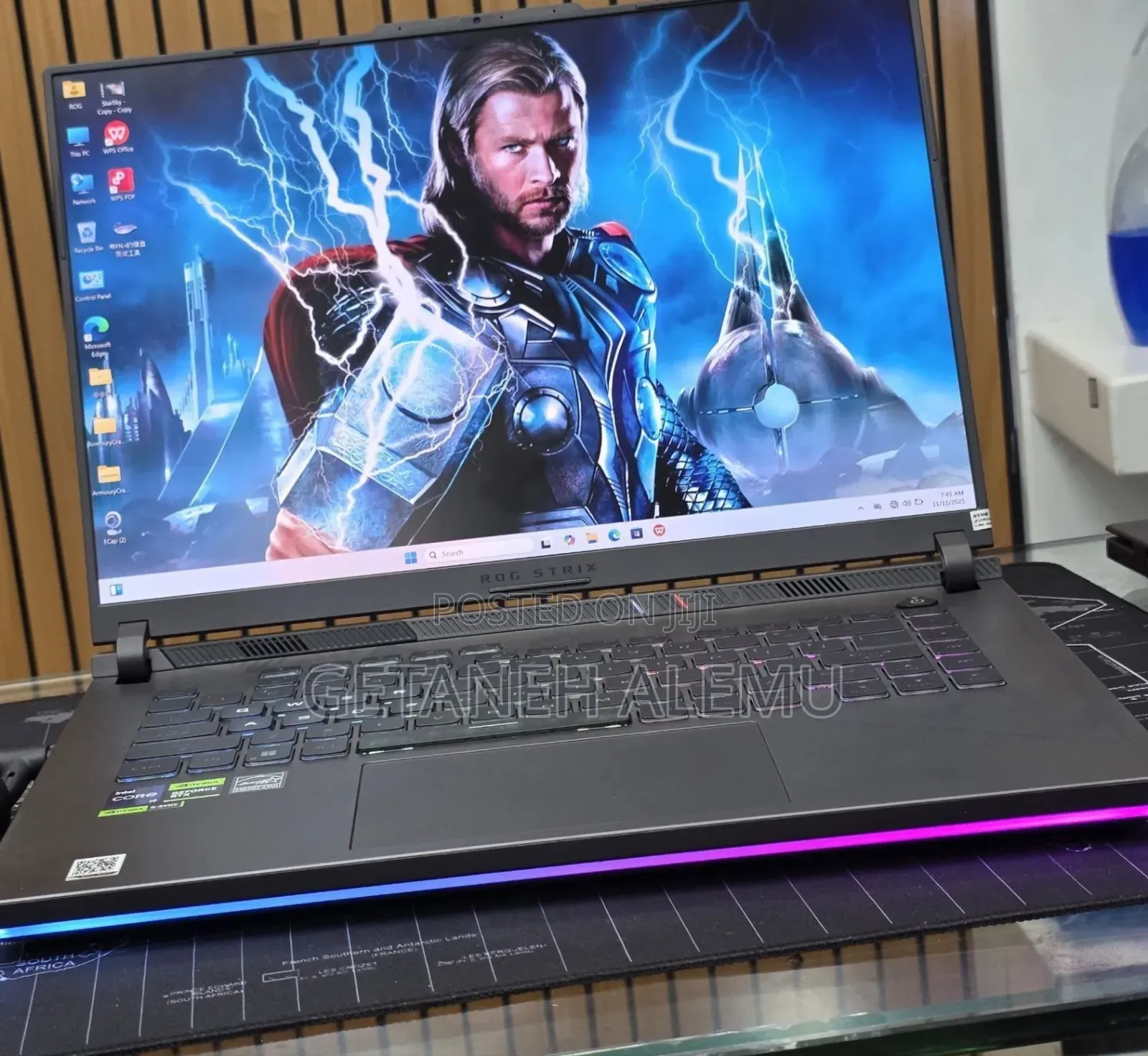 New Laptop Asus ROG Strix G16 G614 16GB Intel Core i9 SSD 1T