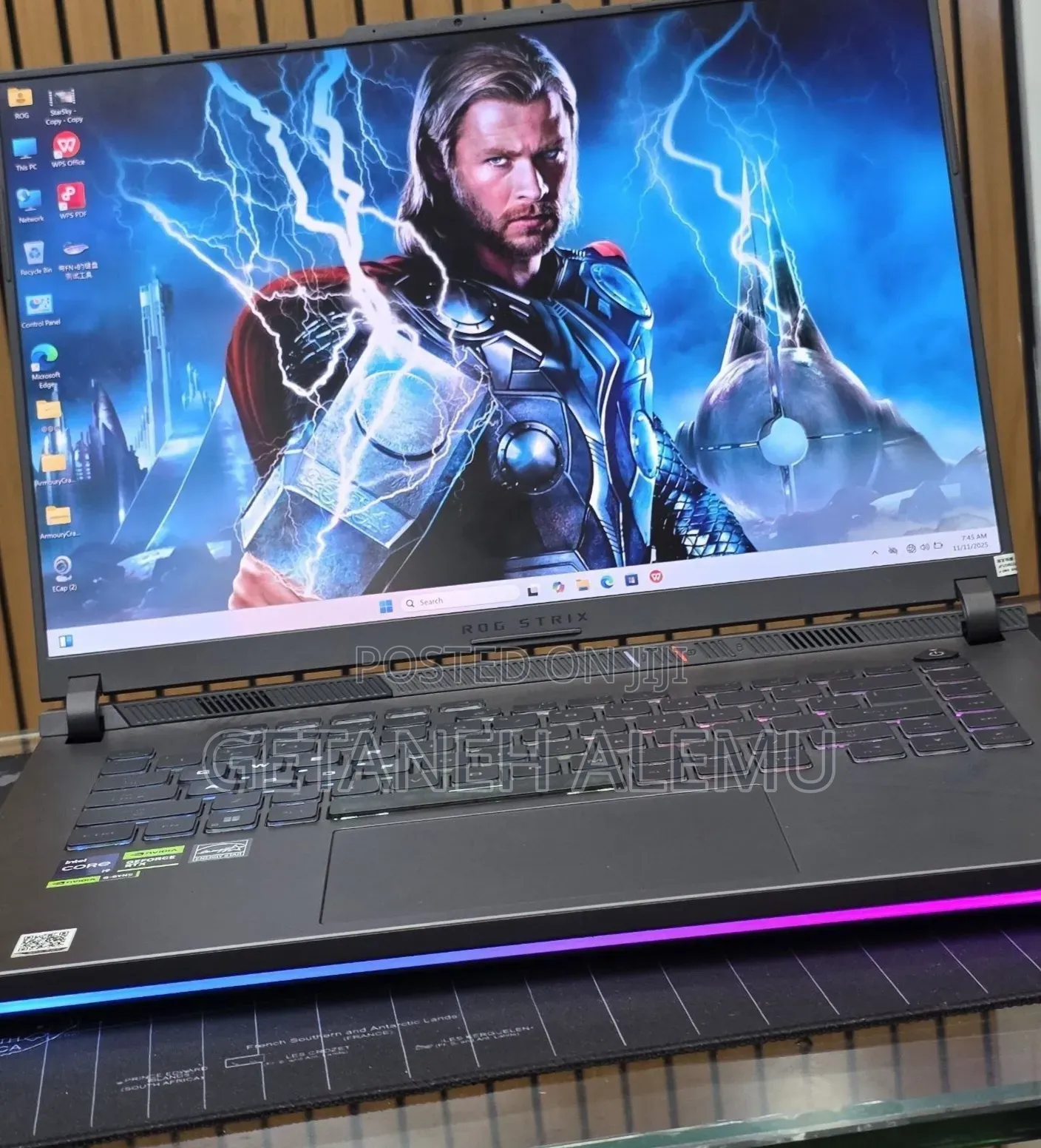 New Laptop Asus ROG Strix G16 G614 16GB Intel Core i9 SSD 1T