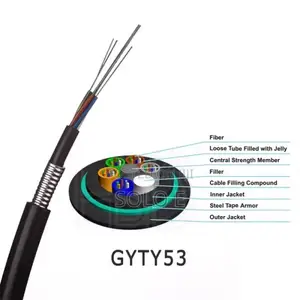 24 Core Fiber Optic Cable ,Sm/Outdoor