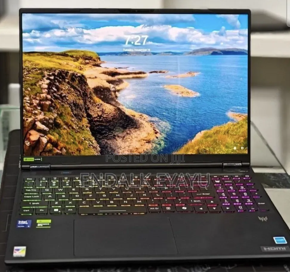 New Laptop Acer Predator Helios Neo 16 16GB Intel Core Ultra 9 SSD 1T