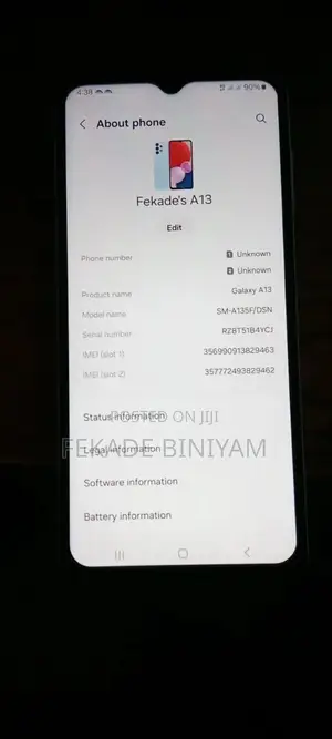 Samsung Galaxy A13 32 GB Blue