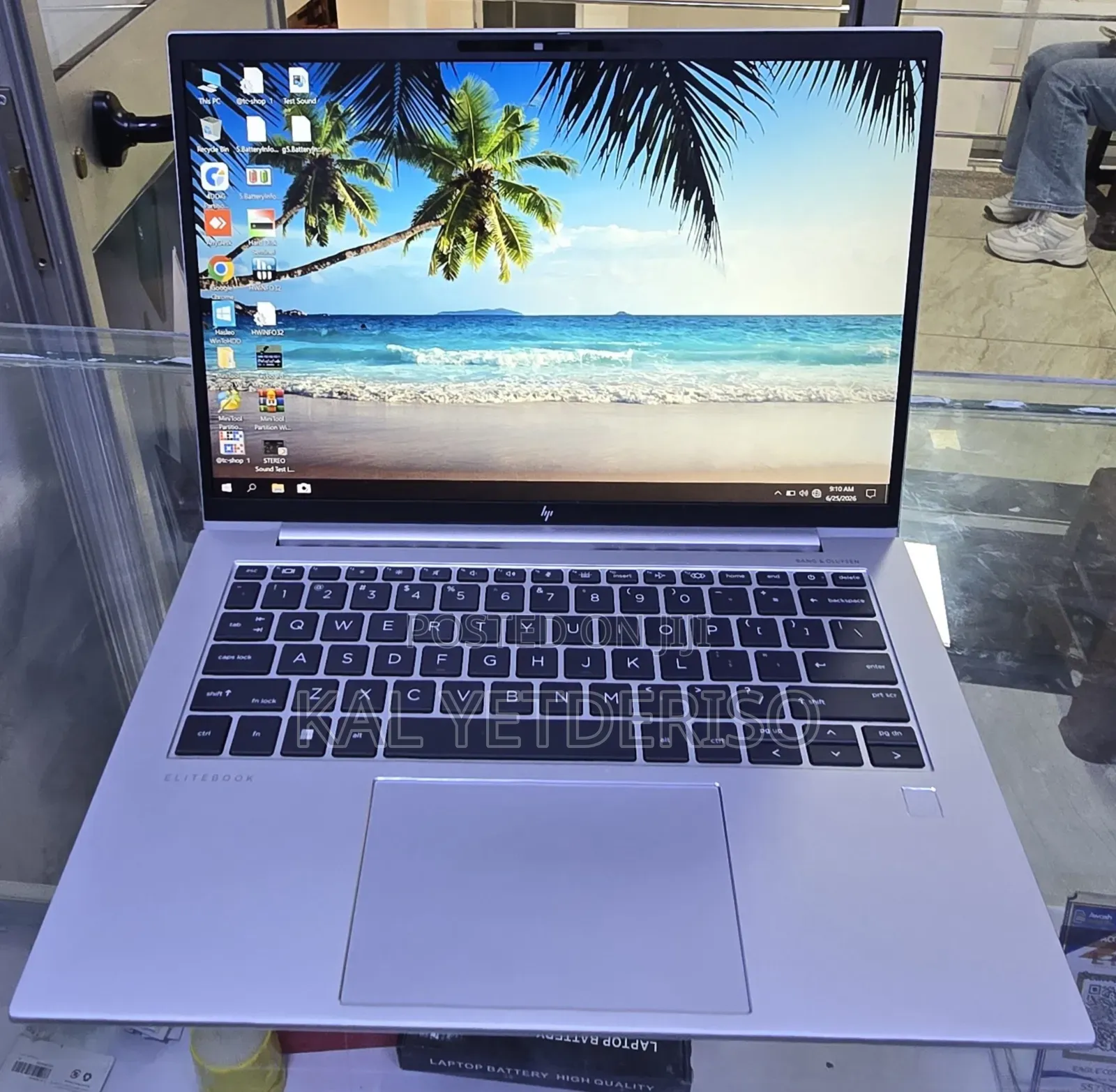 New Laptop HP EliteBook 845 G10 16GB Intel Core i5 SSD 512GB
