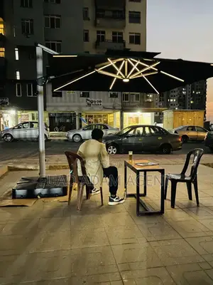 Outdoor Umbrella(With Solar LED Lights) 3mX3m– 3