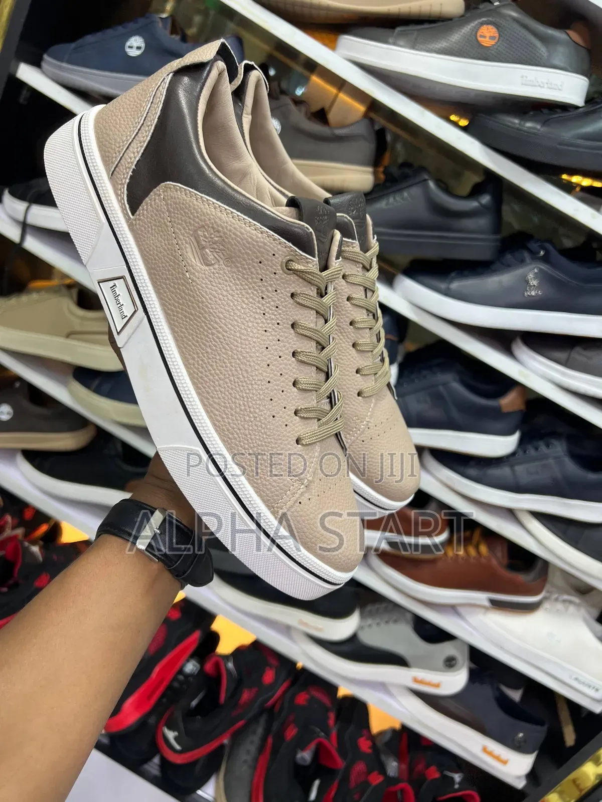 Timberland Jol by 2 Color High Master Quality Flat Lather Shoes
