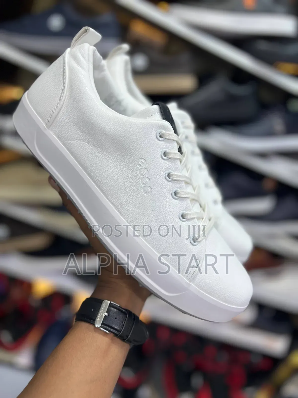 Ecco From Italy High Master Quality Lather Flat Shoes for Man's