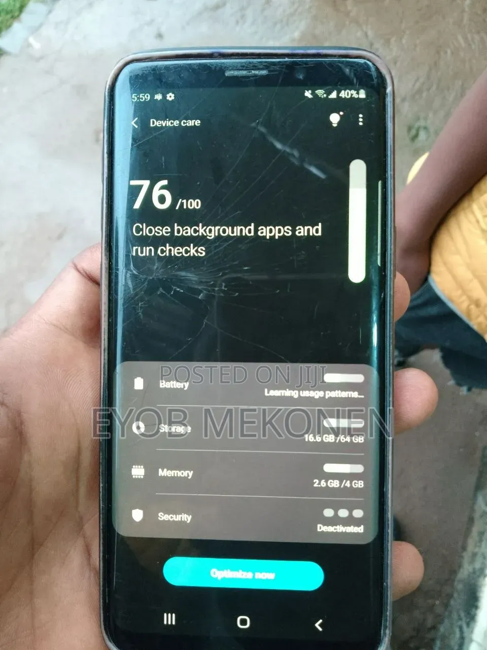 Samsung Galaxy S9 64 GB Rose Gold
