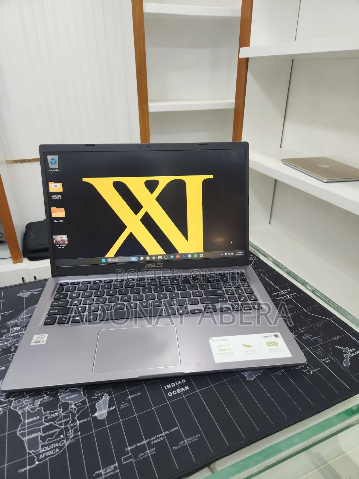 Laptop Asus VivoBook 15 X505BA 8GB Intel Core i3 SSD 256GB