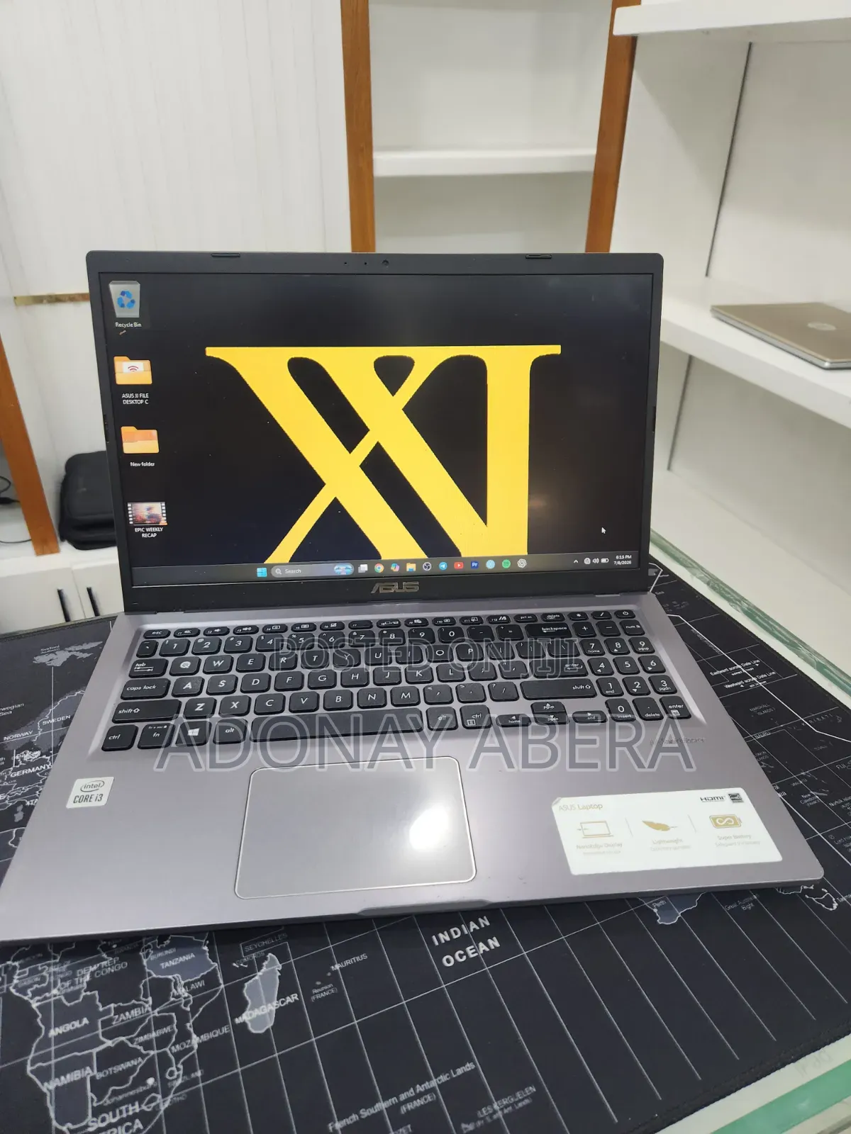 Laptop Asus VivoBook 15 X505BA 8GB Intel Core i3 SSD 256GB