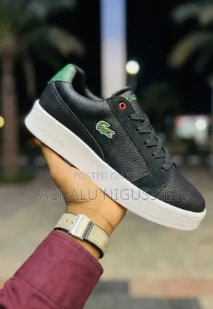 Flat Lacoste Sneakers High Quality
