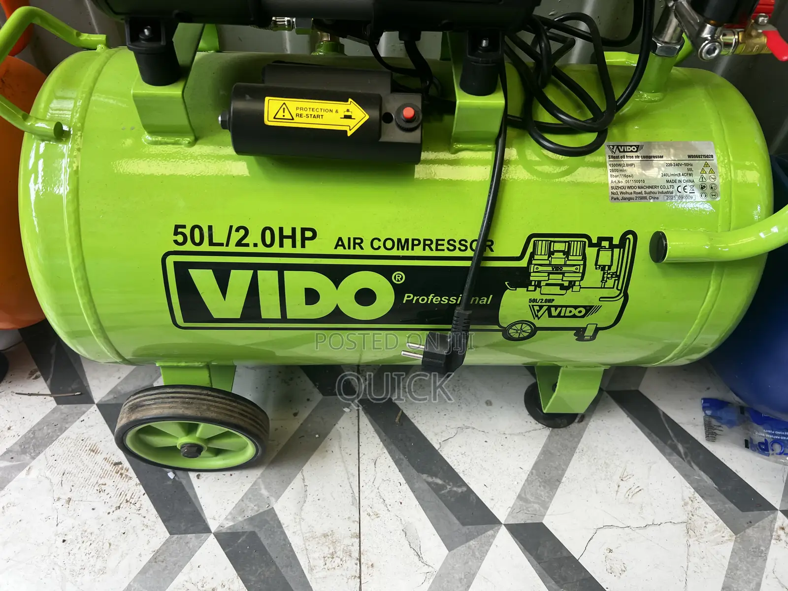 Vido 50l Compresser
