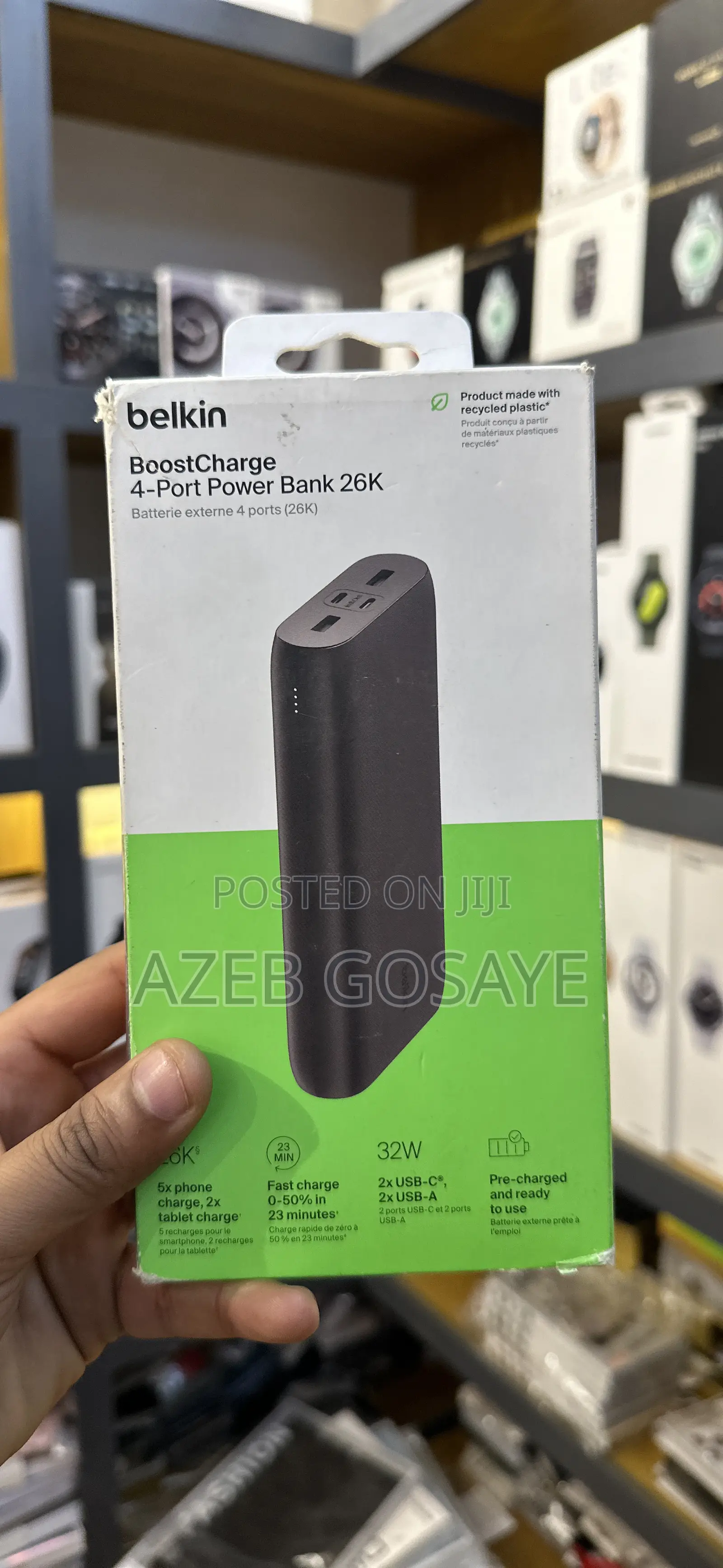 Belkin Ultracharge Pro Laptop Power Bank 