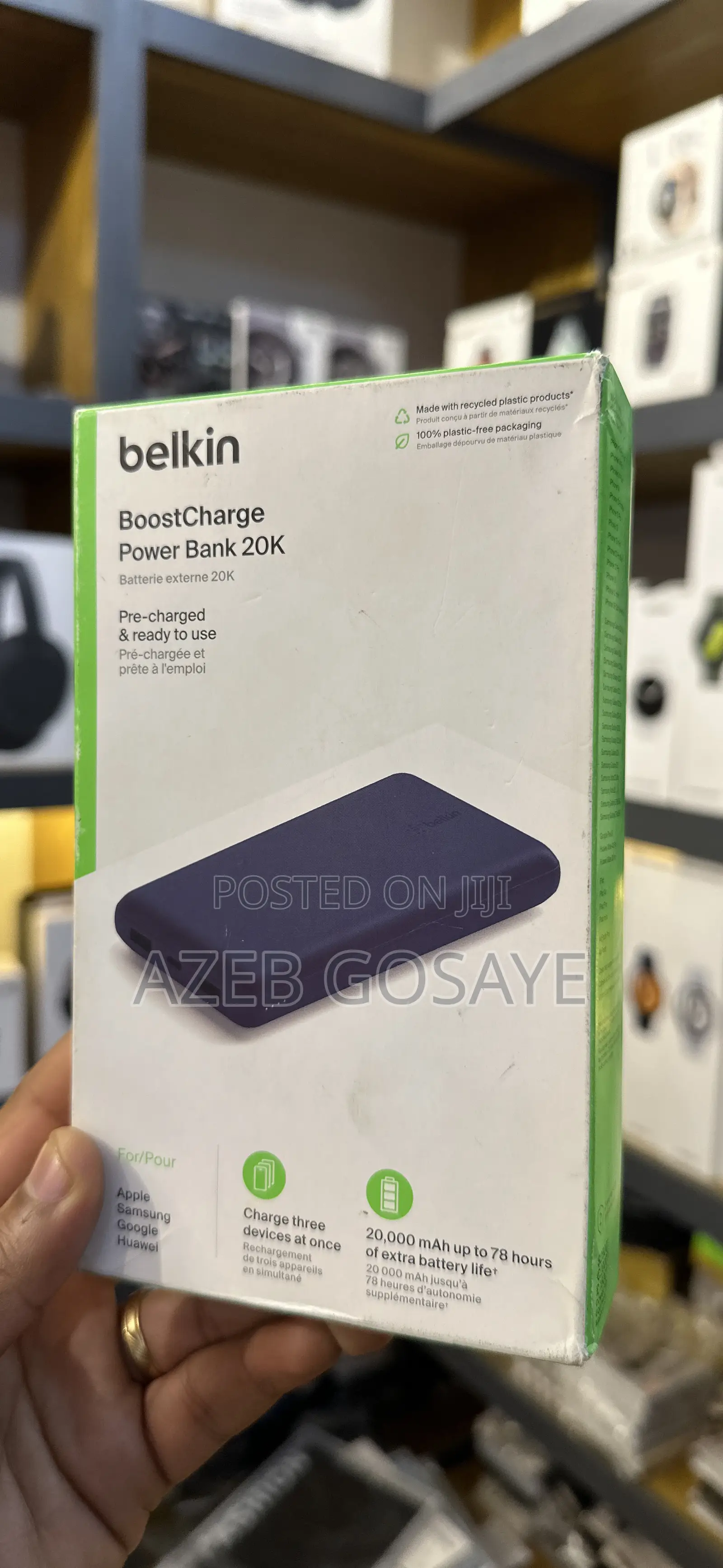 Belkin Boostcharge Power Bank 20,000 Mah