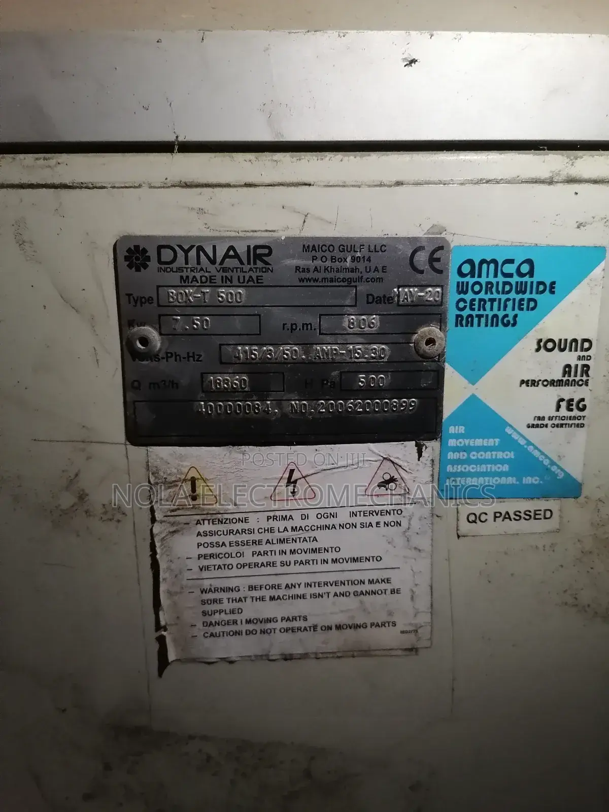 Box(Cabinet) Fan