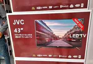 JVC 43" Smart Android Tv 2026 – Stylish Design, Smart Features