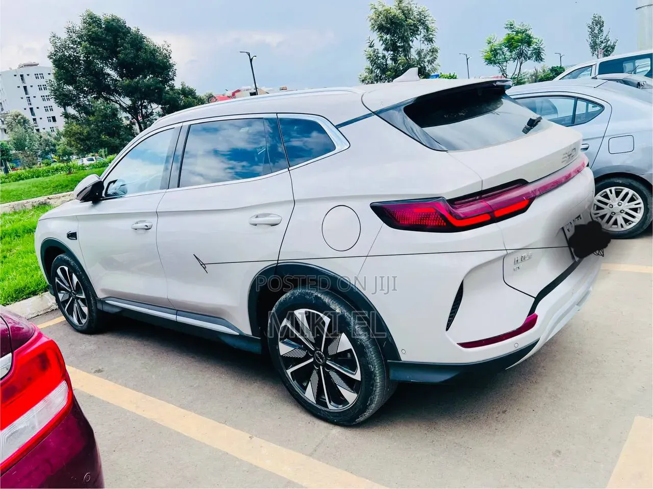 New BYD Song Plus 2025 White