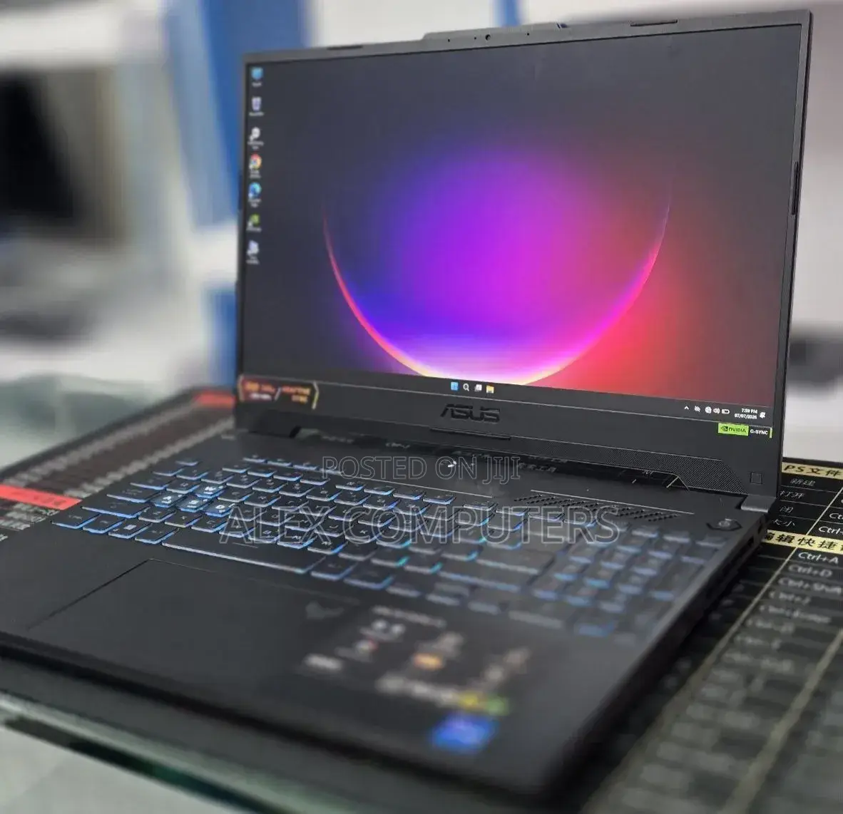New Laptop Asus TUF Gaming A15 16GB Intel Core i7 SSD 1T
