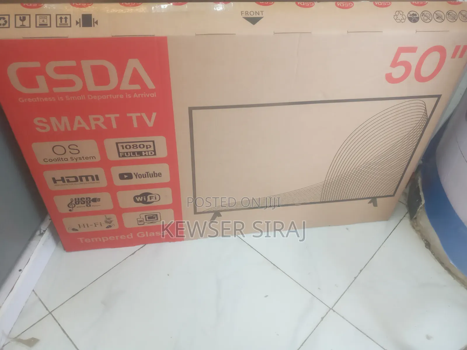 Gasda 50inch Tv Smart Android New 20 26