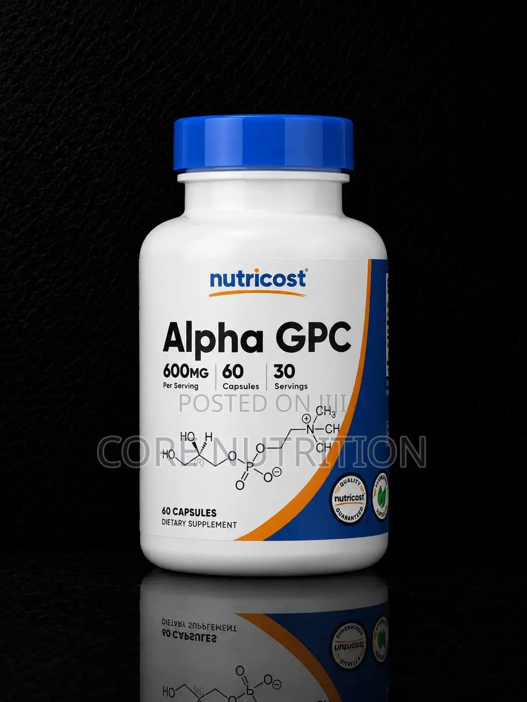 Alpha GPC 600mg 60 Capsules