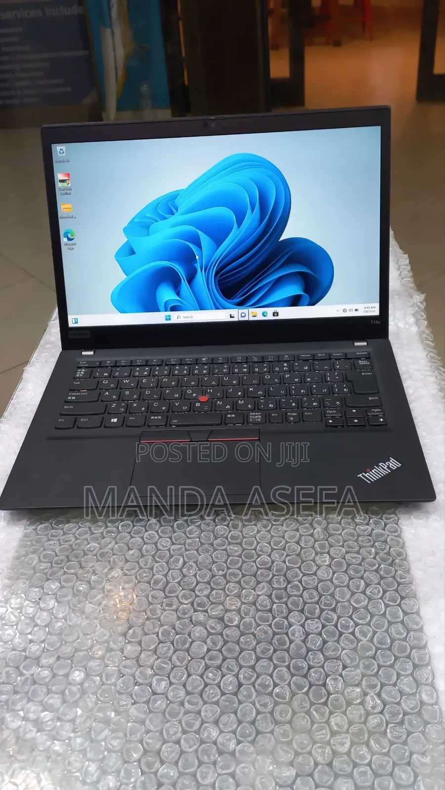 New Laptop Lenovo ThinkPad T14s Gen 1 16GB AMD Ryzen 5 SSD 512GB