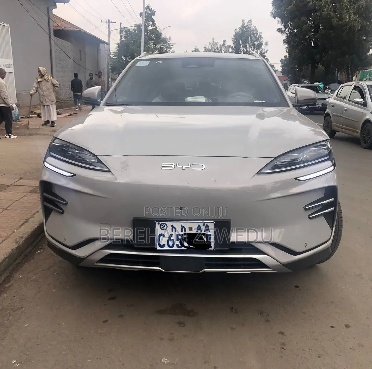New BYD Song Plus 2024 White