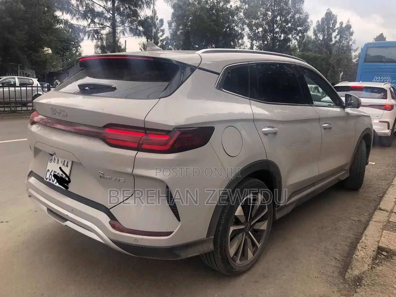 New BYD Song Plus 2024 White