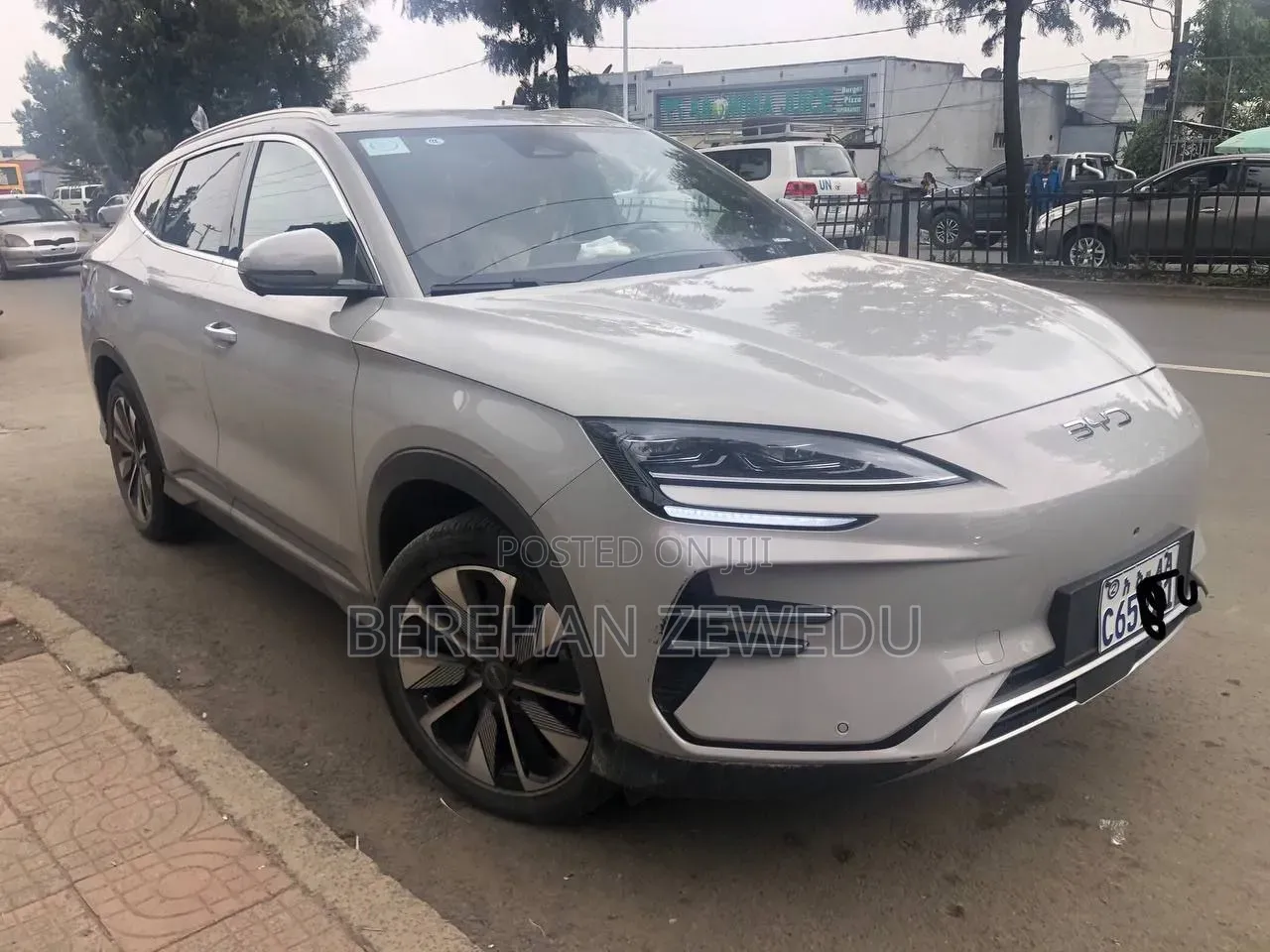New BYD Song Plus 2024 White