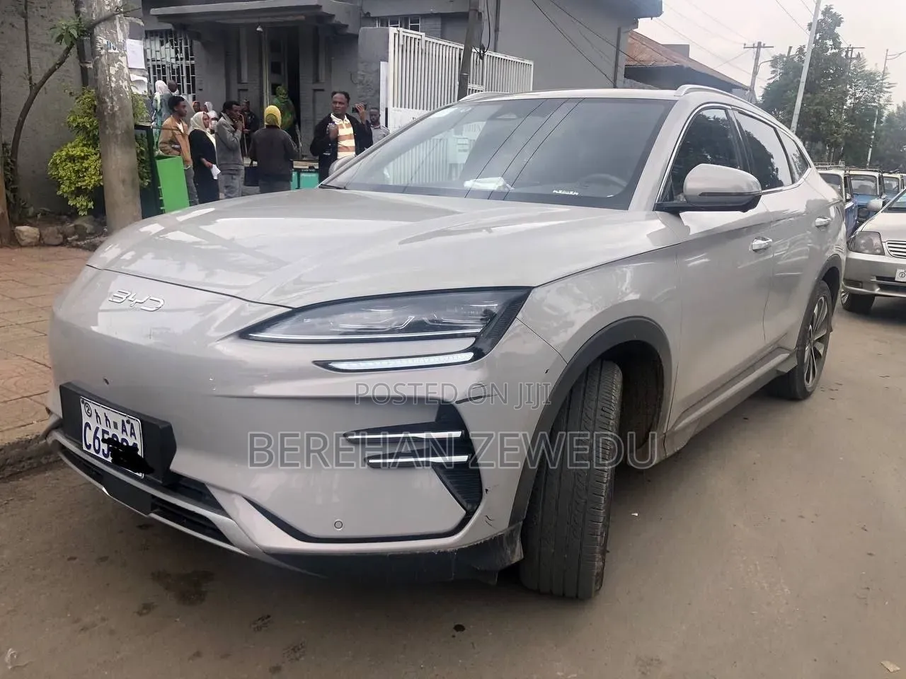 New BYD Song Plus 2024 White
