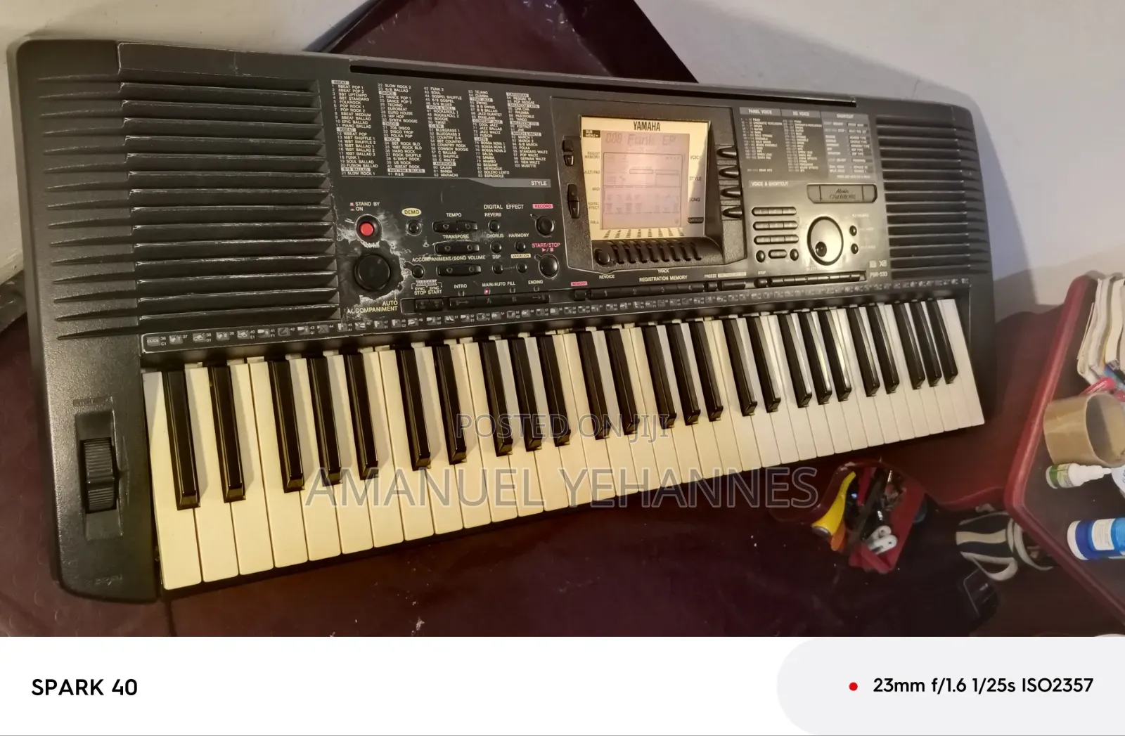 Yamaha PSR 530 Keyboard Piano