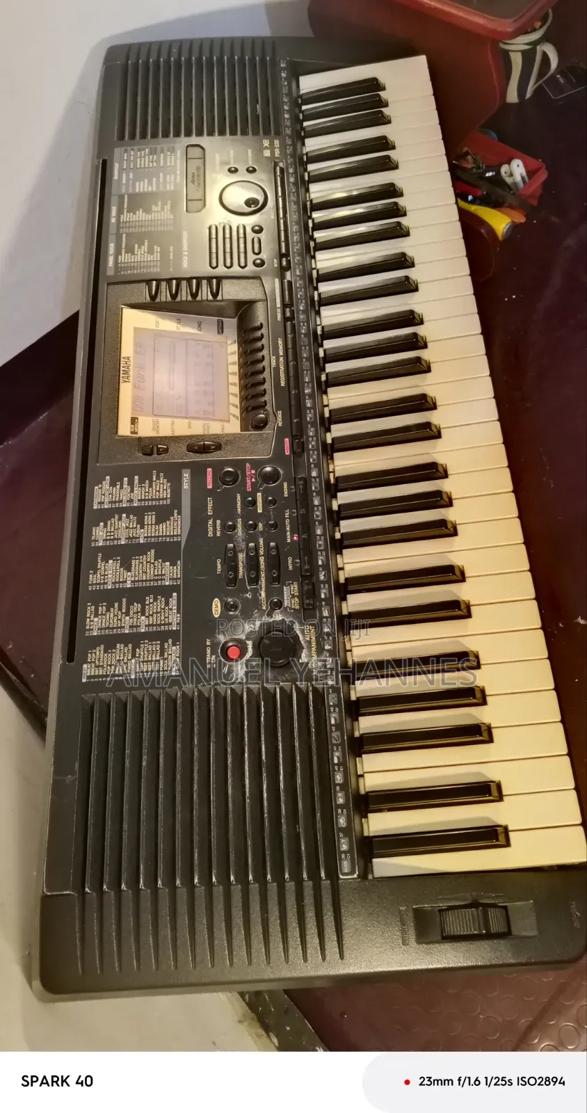 Yamaha PSR 530 Keyboard Piano