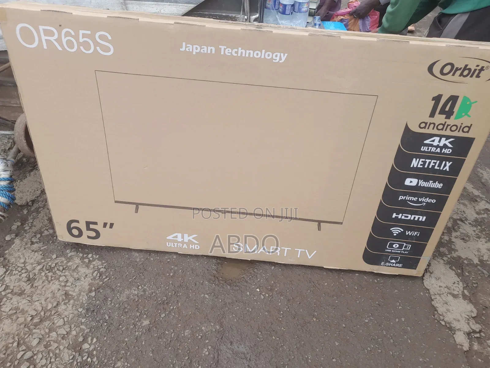 Orbit Smart Qled Tv 65inch Andraid Framless 2026quality Hifi