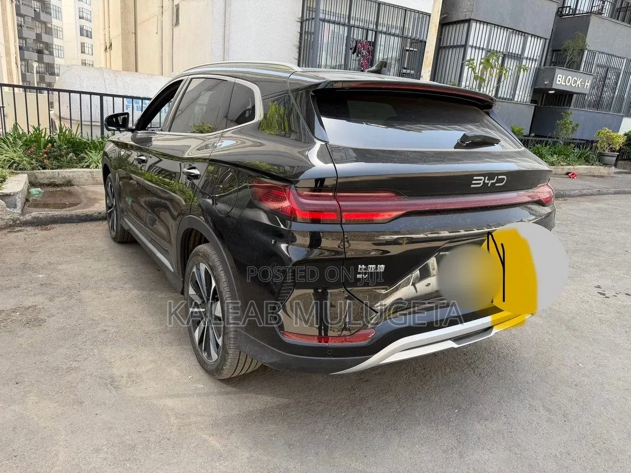 BYD Song Plus 2024 Black