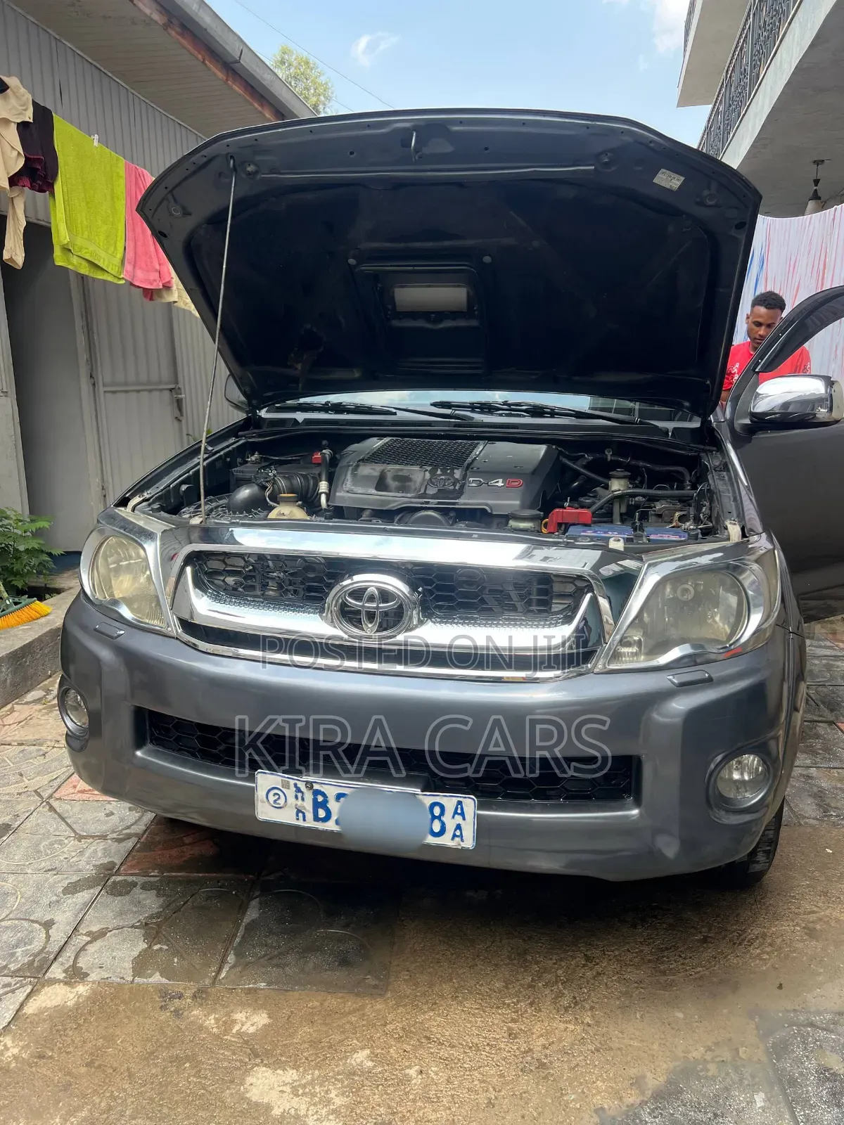 Toyota Hilux 2010 Gray