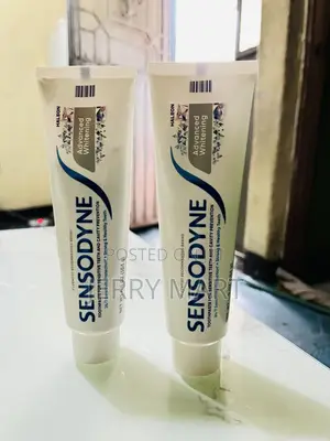 Sensodyne Advanced Whitening Toothpaste.