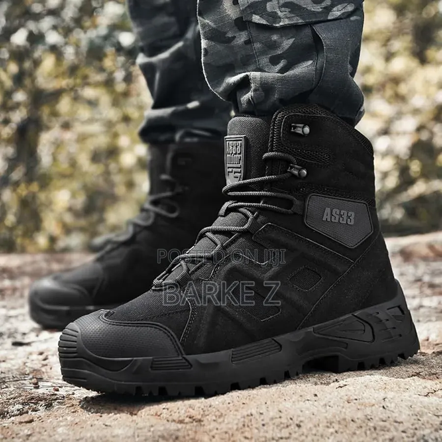 As33 Branded Tactical Combat Boots