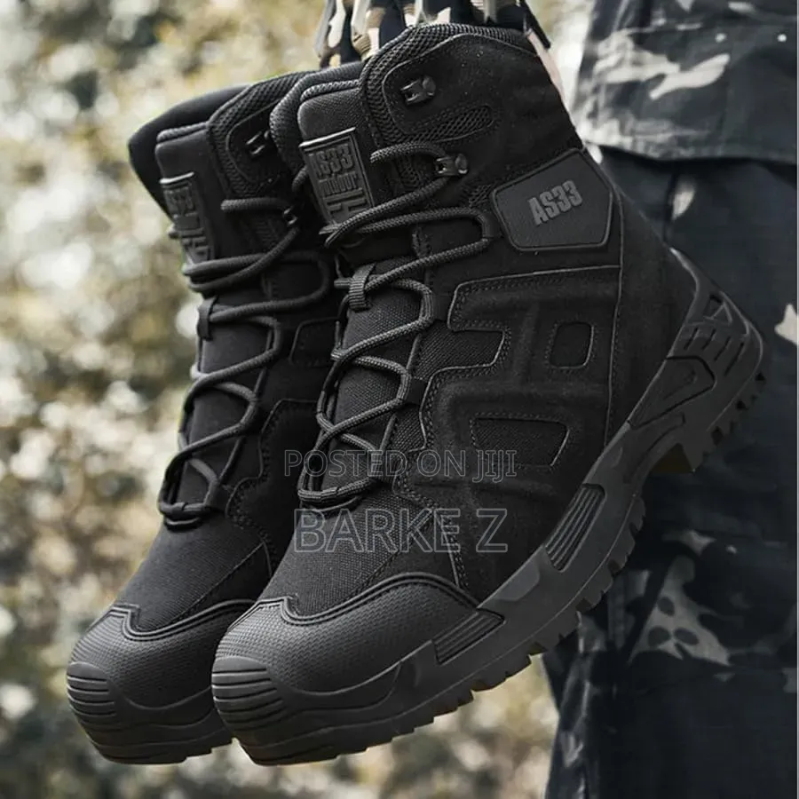 As33 Branded Tactical Combat Boots