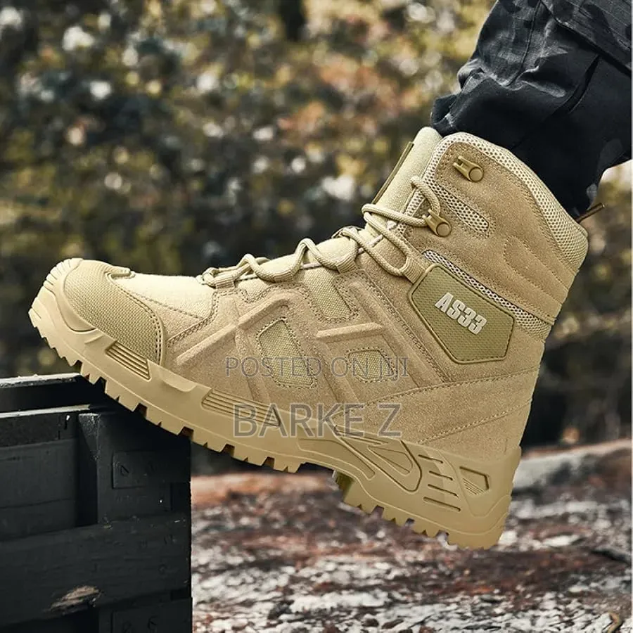 As33 Branded Tactical Combat Boots